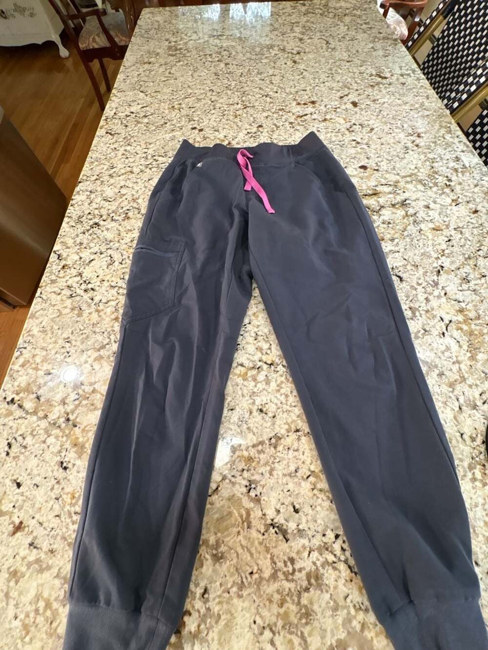 Figs Zamora Jogger Scrub Pants Size S Gray